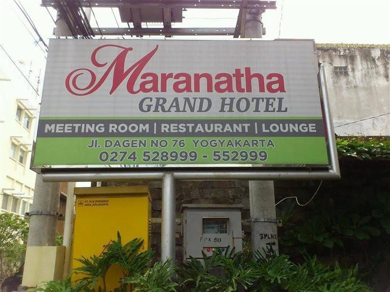 Maranatha Grand Hotel Jogjacarta Exterior foto